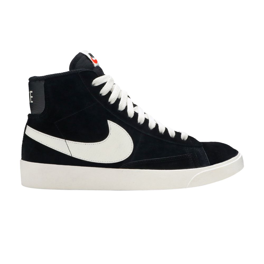 Nike Wmns Blazer Mid Vintage Suede 'Black' | Women's Size 5.5