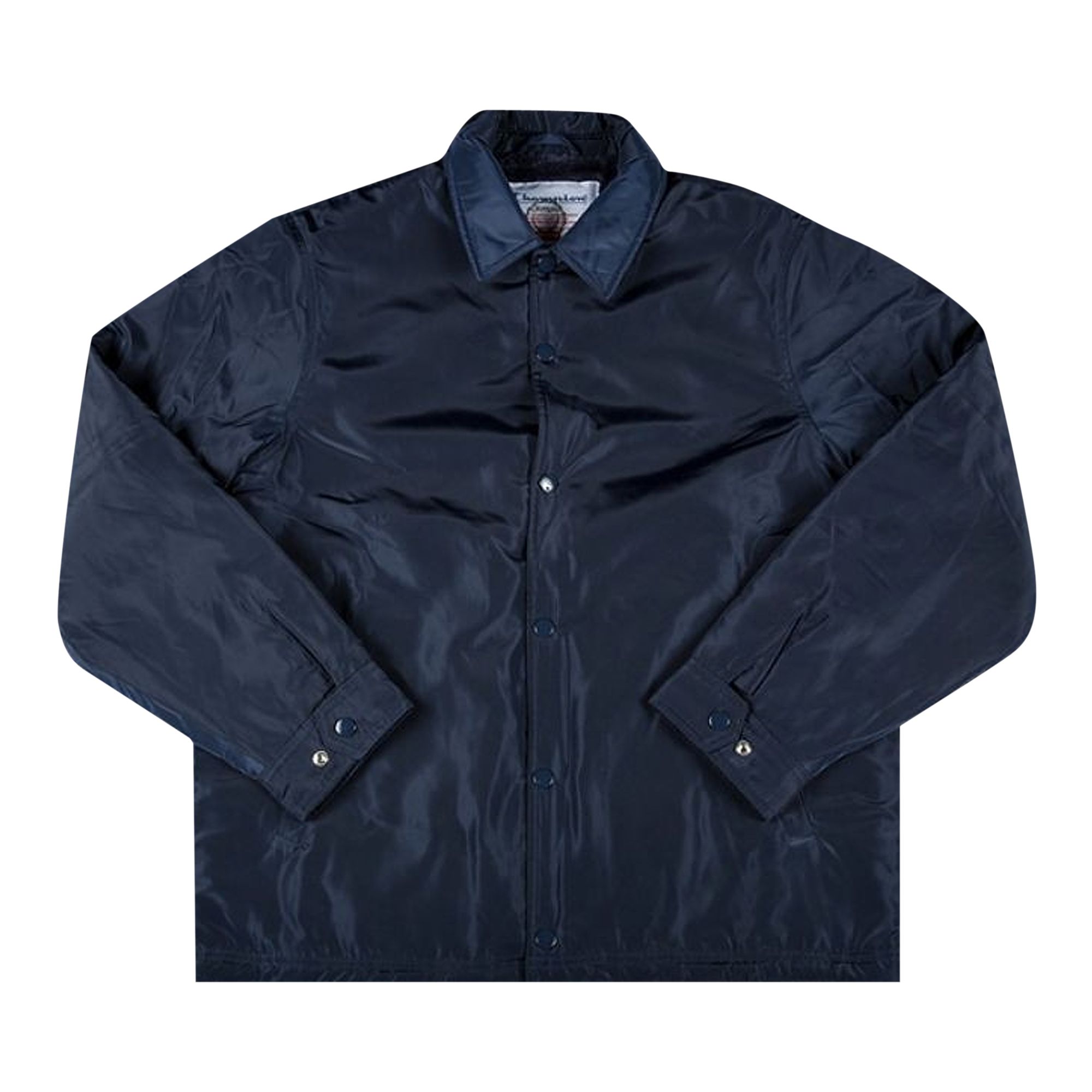 Pre-owned Supreme X Champion Label Coaches Jacket 'navy'