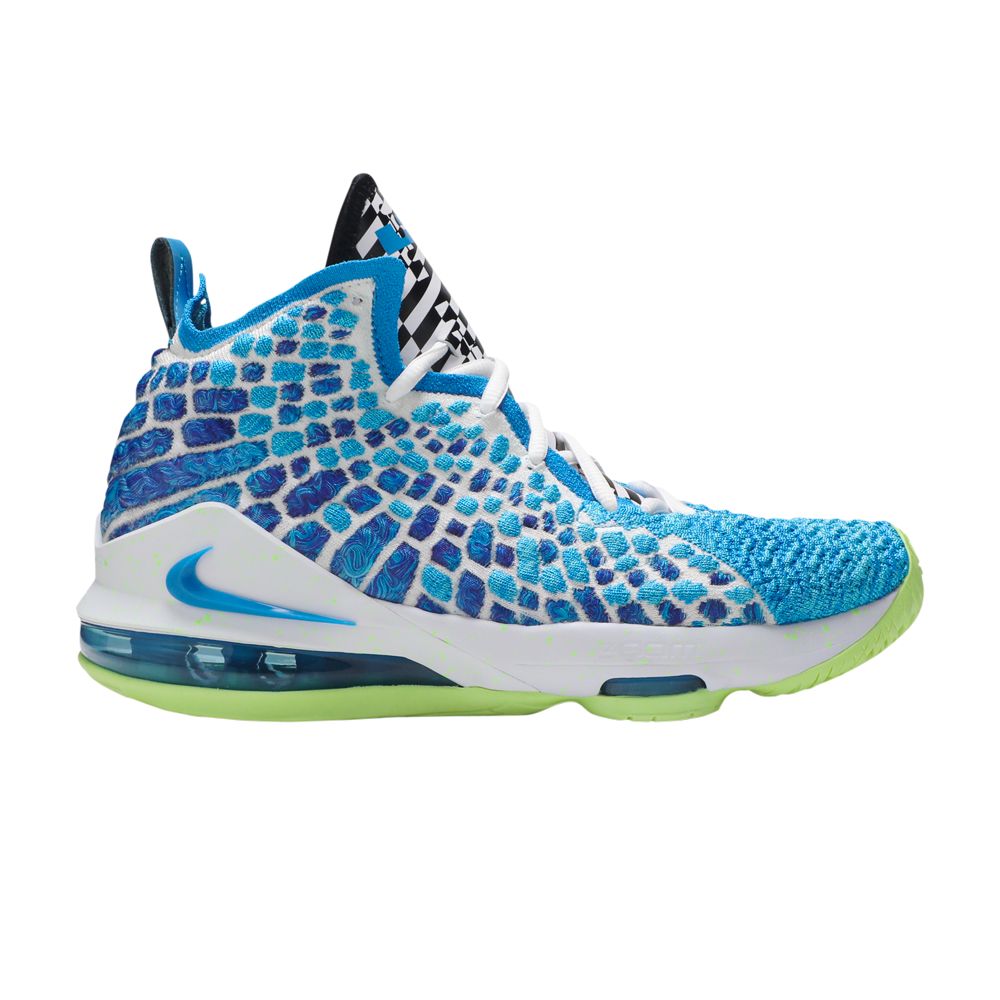 Nike LeBron 17 GS 'Sprite' | Blue | Kid's Size 7