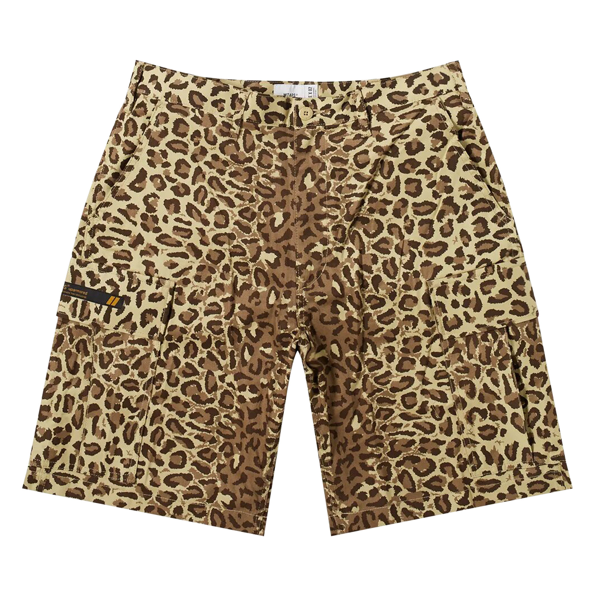 Pre-owned Wtaps Jungle 01 Shorts 'beige' In Brown