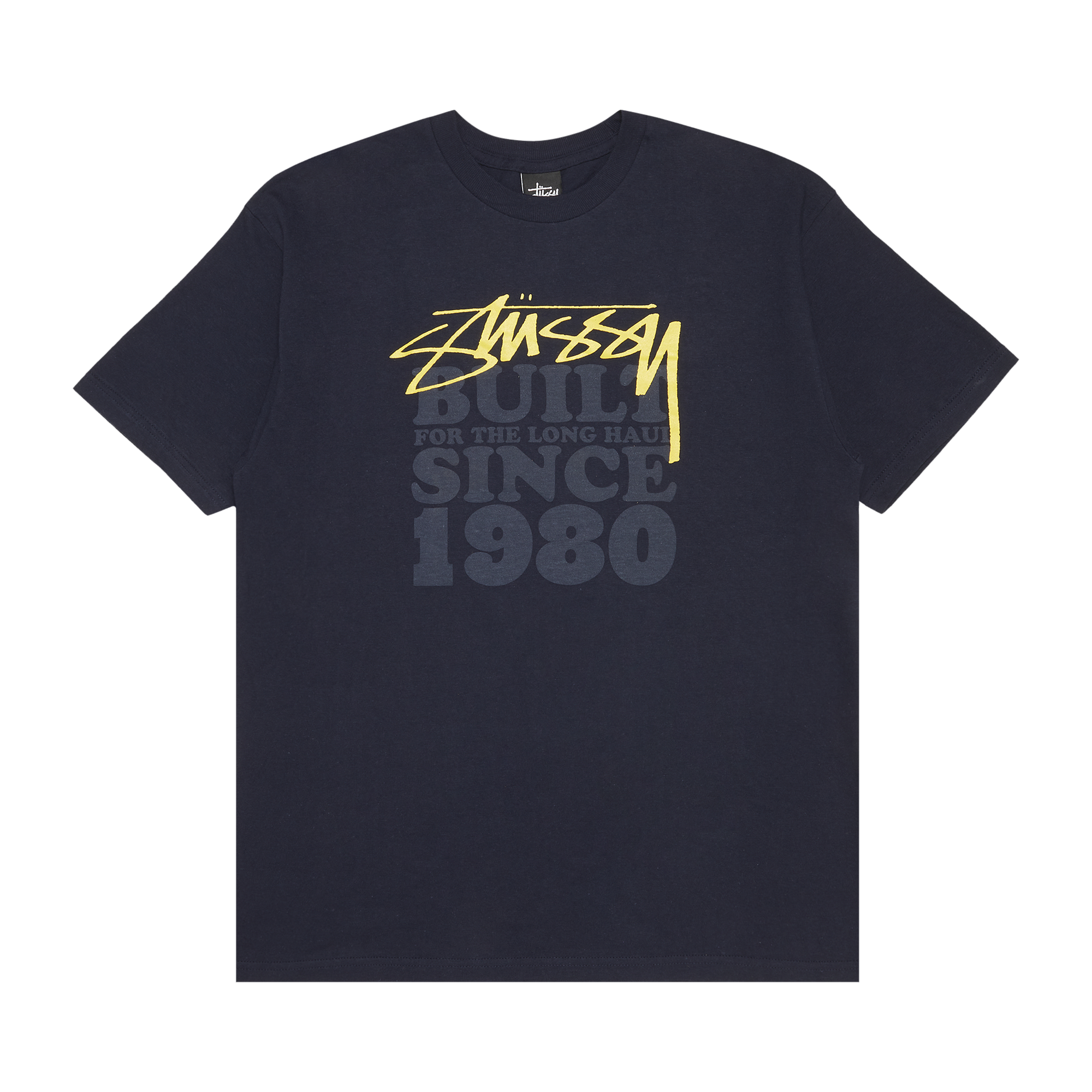 Pre-owned Stussy Gear Built Since 80 Tee 'navy' In Blue