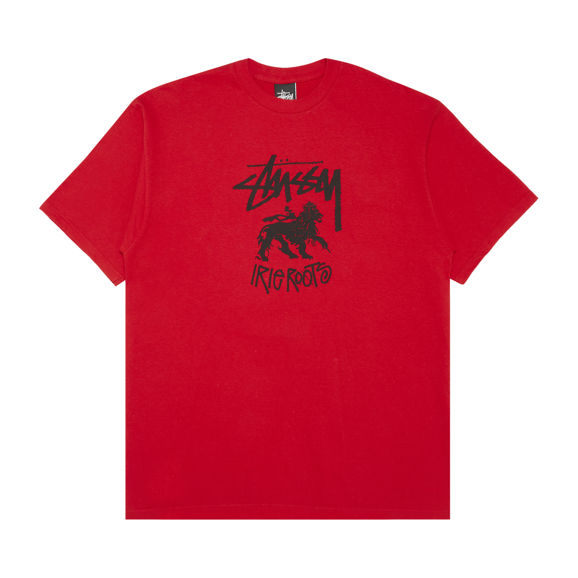 Pre-owned Stussy Irie Roots Lion Tee 'red'