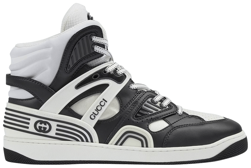 Buy Gucci Wmns Basket High 'Black White' 676094 2SH80 1064 GOAT