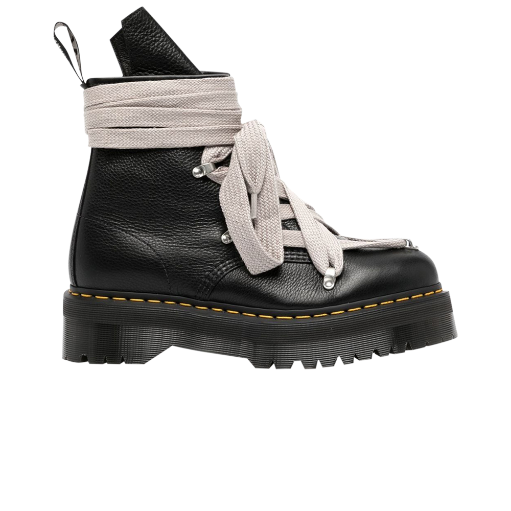 Dr. Martens x Rick Owens 1460 Quad Leather Sole Pentagram Jumbo Lace Boot  'Black'