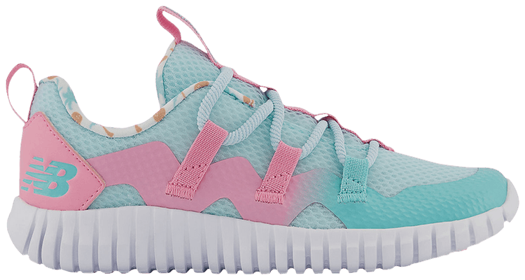New Balance Playgruv Little Kid Wide Blue Bubblegum