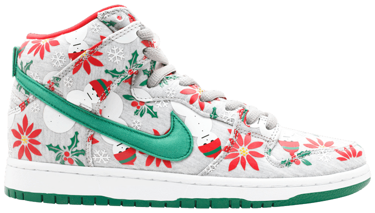 スニーカー Nike Dunk SB Concepts Ugly Christmas Sweater Special Box Buy Concepts x Dunk High Premium SB 'Ugly Christmas Sweater