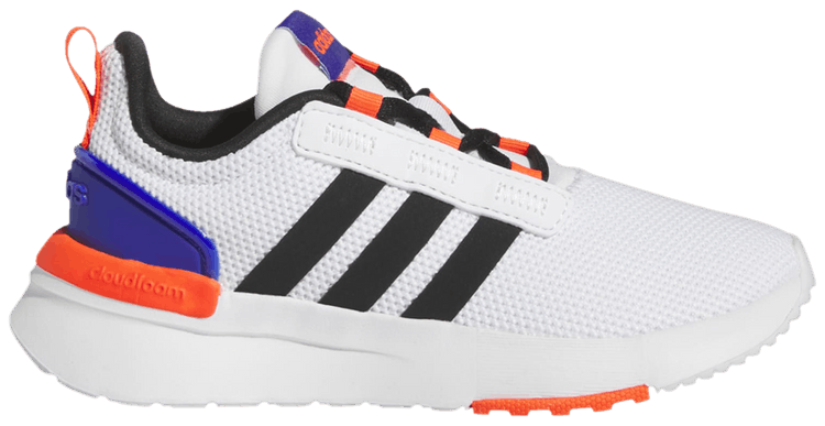 Adidas Racer TR21 Big Kid White Lucid Blue Orange