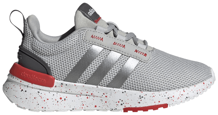 Adidas Racer TR21 Big Kid Grey Red Speckled