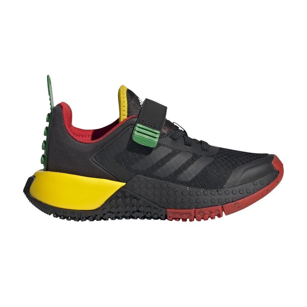 Pre-owned Adidas Originals Adidas Lego X Sport Dna Little Kid 'black Red' | Kid's Size 7
