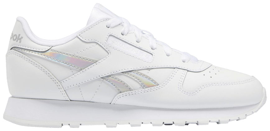 Buy Classic Leather Big Kid 'White Iridescent' HQ3900 GOAT