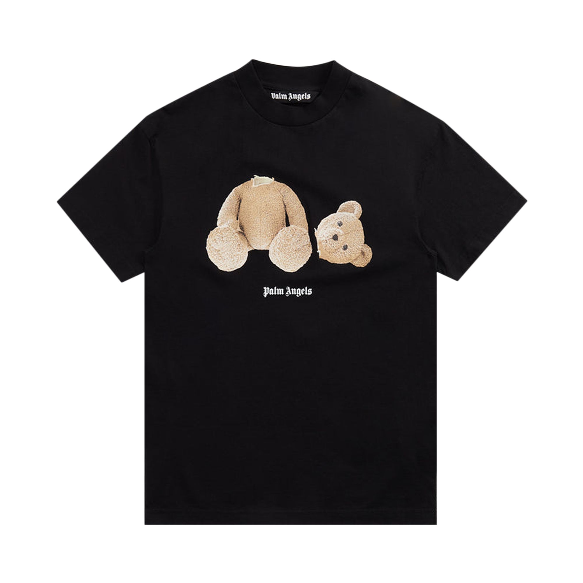 Pre-owned Palm Angels Bear Classic Tee 'black/brown'