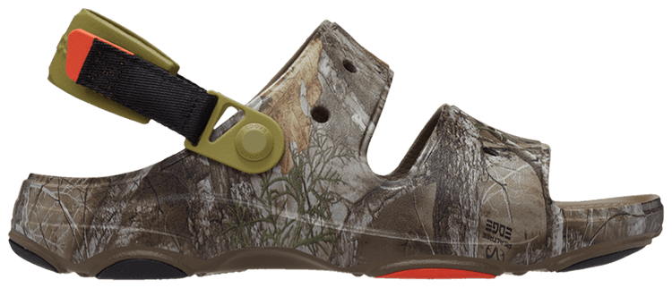 Realtree x All Terrain Sandal Edge Camo   Walnut