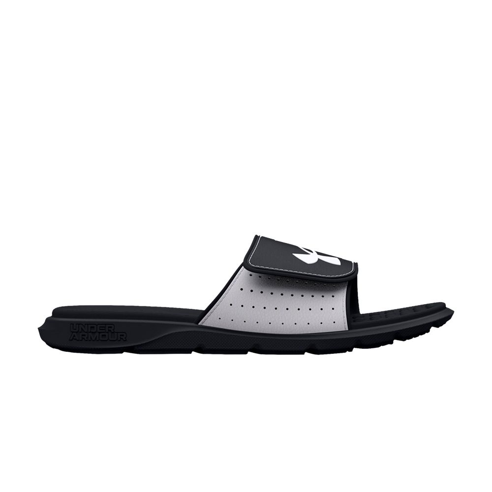 Pre-owned Under Armour Ignite 7 Slide Gs 'white Black' | Kid's Size 4