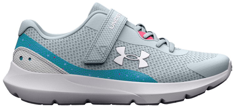 Under Armour Surge 3 AC Printed PS Halogen Blue Pink Shock