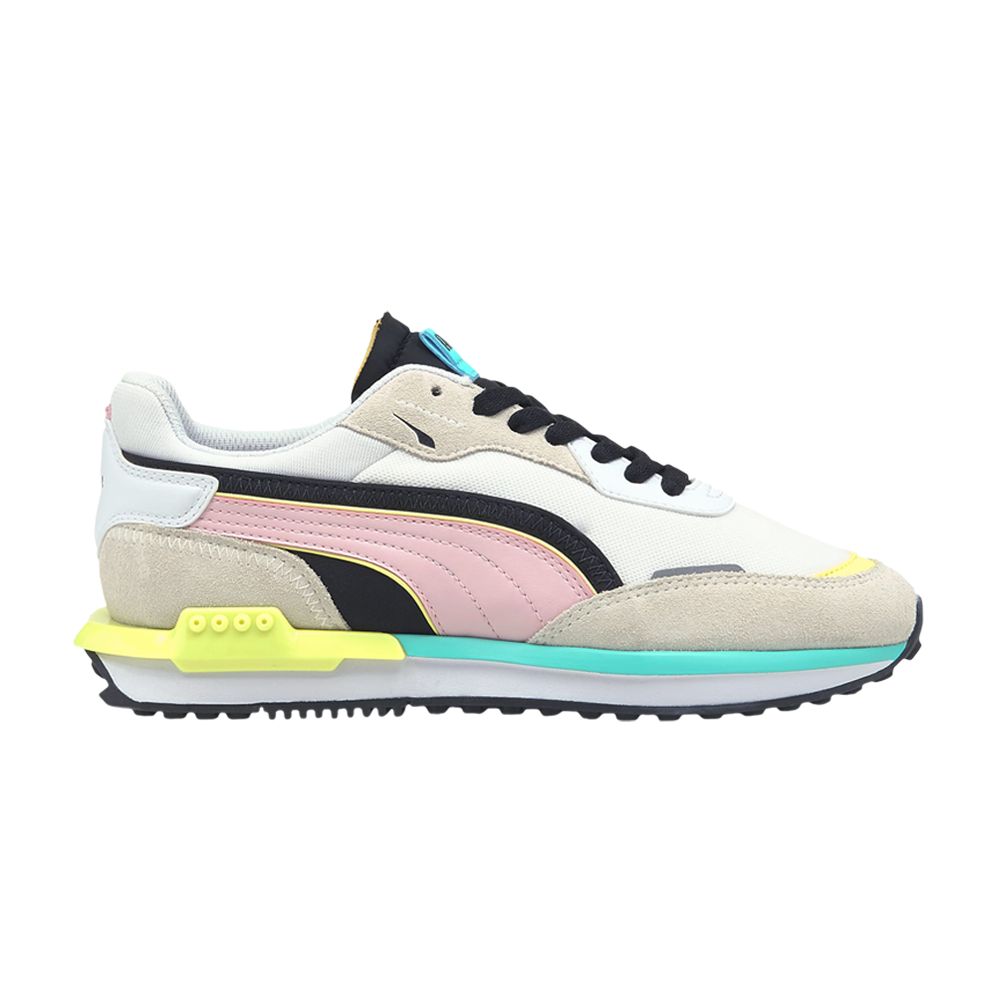 Puma City Rider 'White Teal Rose' | Men's Size 5