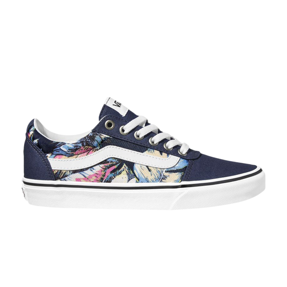 Pre-owned Vans Wmns Ward 'tropical' In Blue