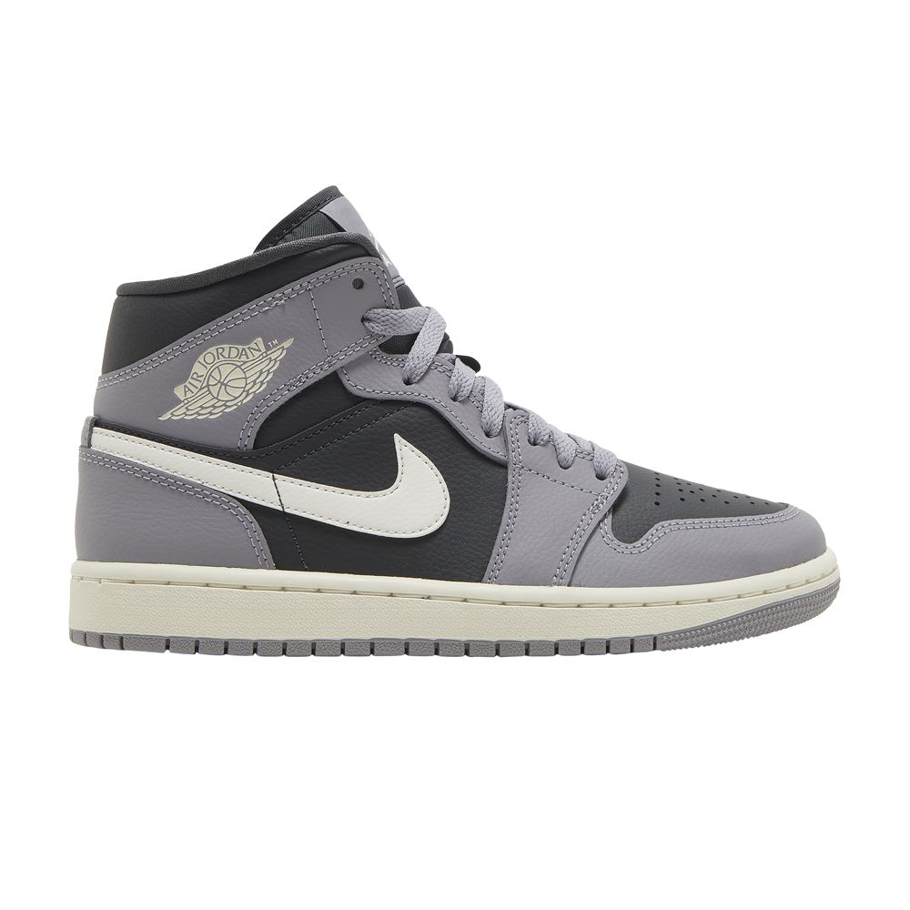 Wmns Air Jordan 1 Mid 'Cement Grey' | Women's Size 7