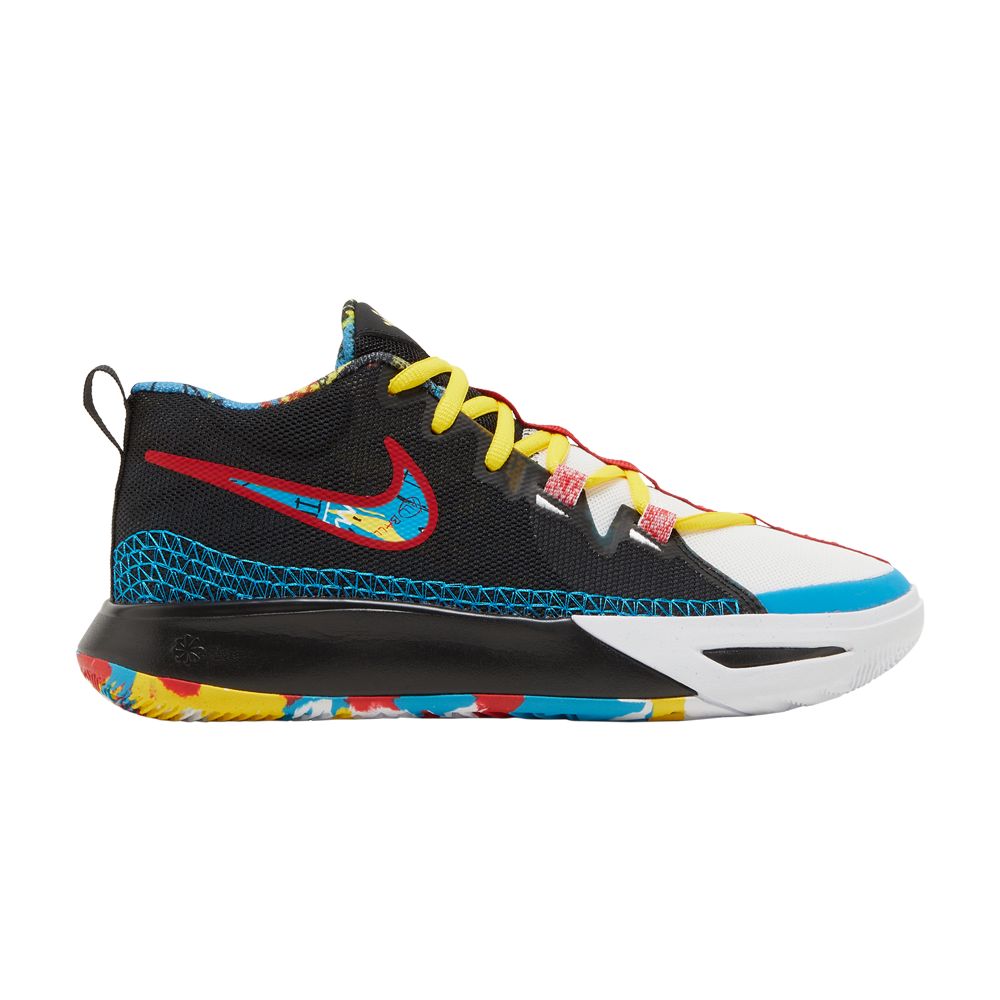 Pre-owned Nike Kyrie Flytrap 6 Se Gs 'black Multi-color' | Kid's Size 6