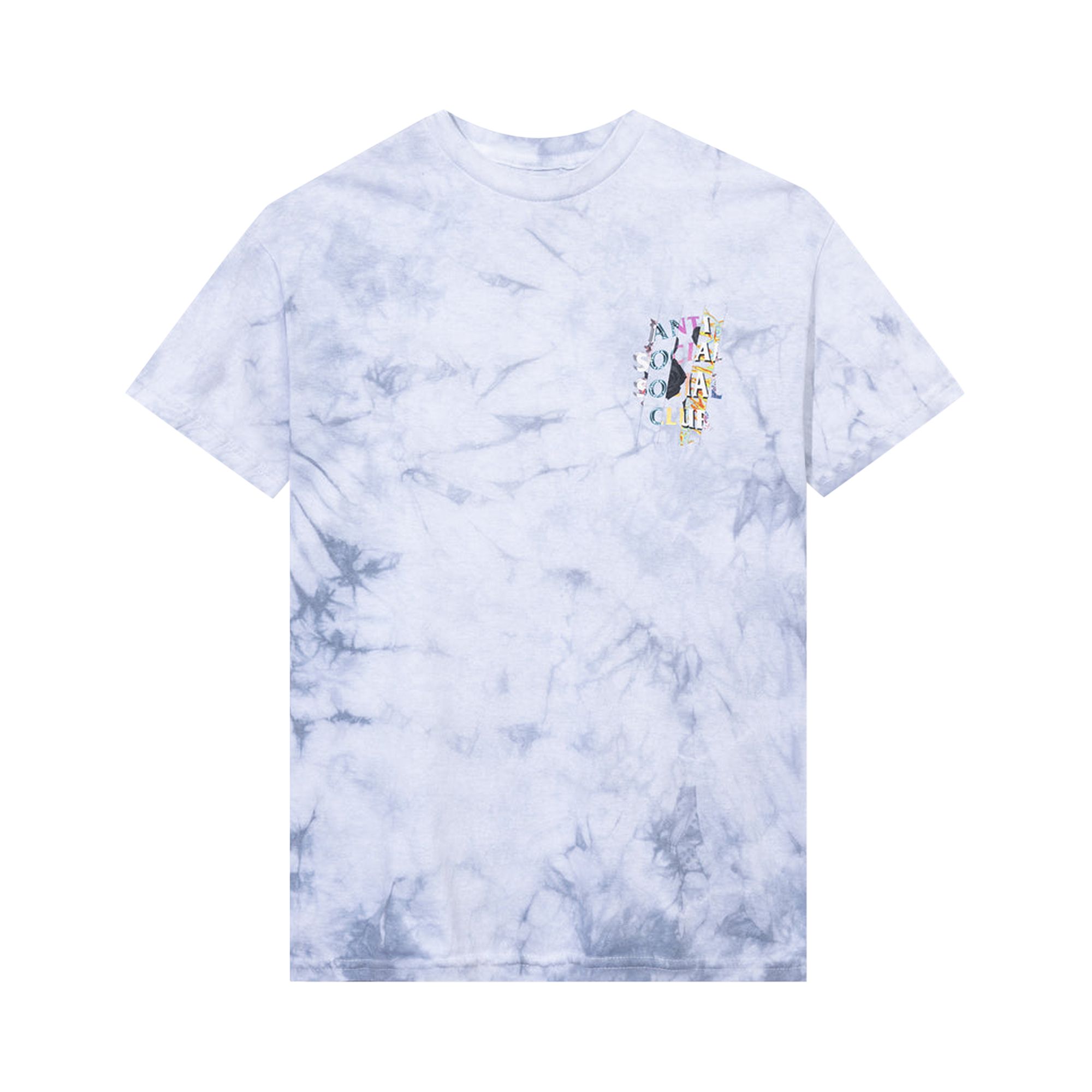 ANTI SOCIAL SOCIAL CLUB ANTI SOCIAL SOCIAL CLUB DISSOCIATIVE TIE DYE TEE 'DISSOCIATIVE GREY'