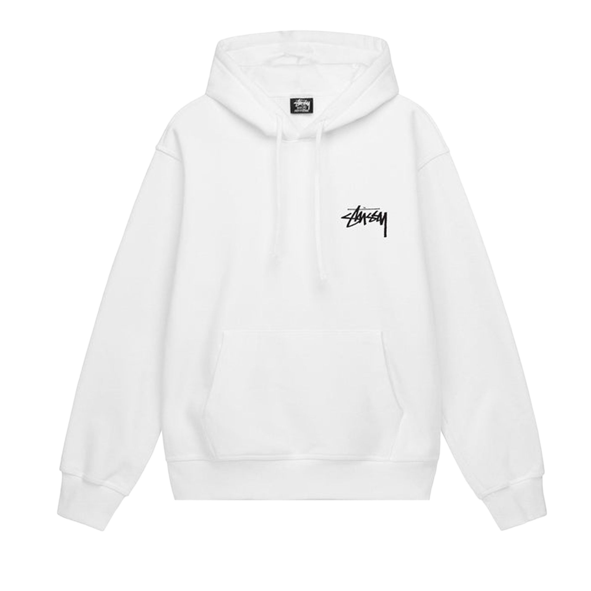 Stussy 8 Ball Fade Hoodie 'White' | Men's Size L
