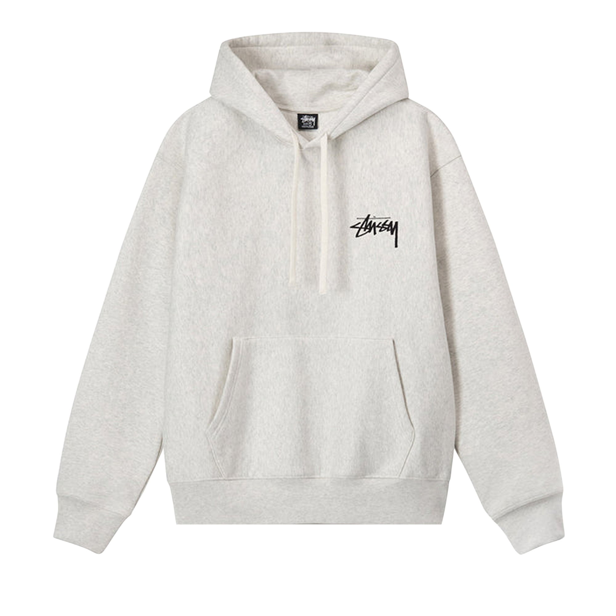 Pre-owned Stussy 8 Ball Fade Hoodie 'ash Heather' In Grey