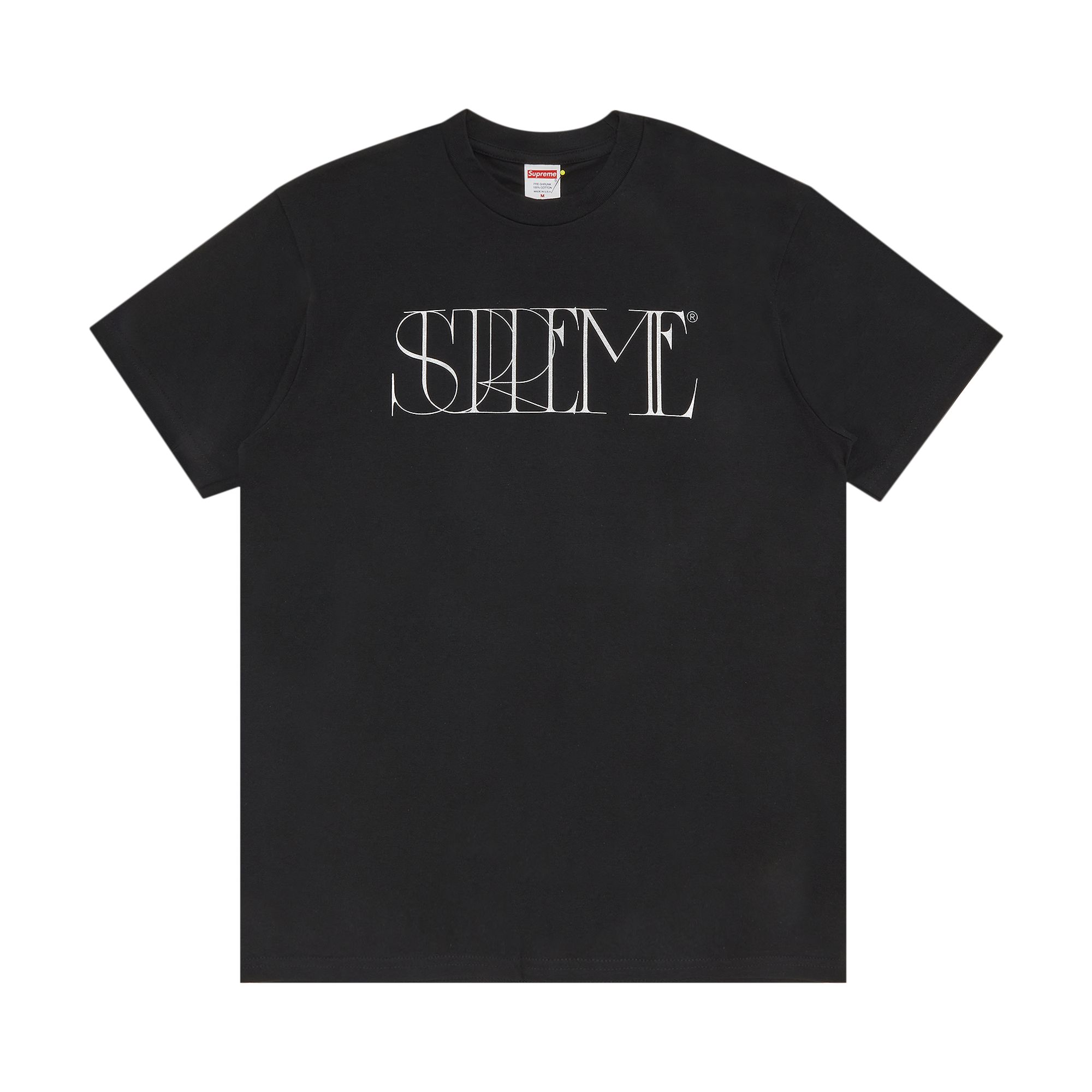 SUPREME SUPREME TRADEMARK TEE 'BLACK'