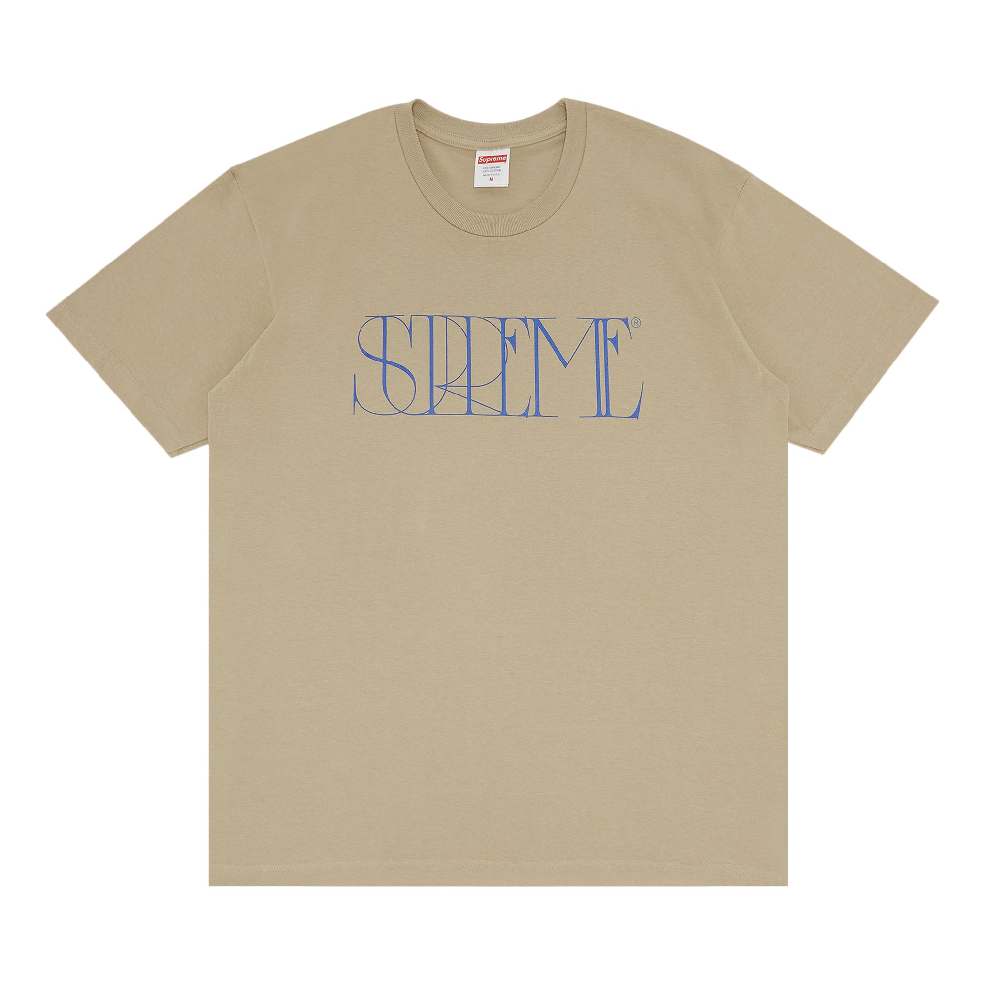SUPREME SUPREME TRADEMARK TEE 'STONE'