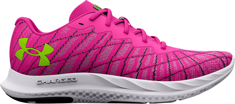 Wmns Charged Breeze 2 'Rebel Pink Lime'