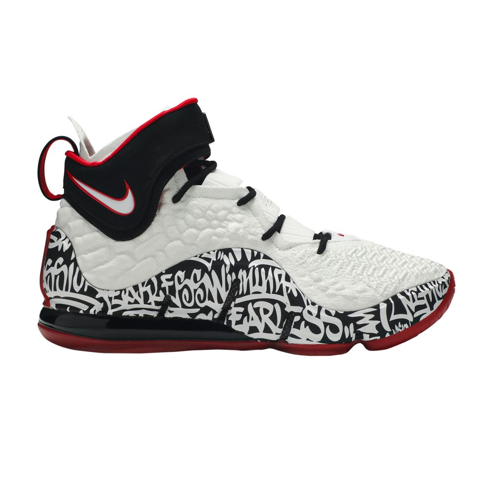 Nike LeBron 17 'LeBron 4 Graffiti' | White | Men's Size 8.5