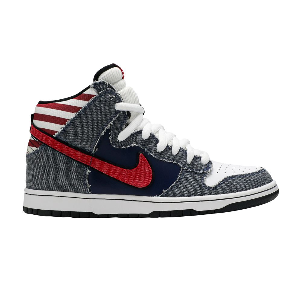 Nike Dunk High Premium SB 'Born In The USA' | White | Men's Size 9