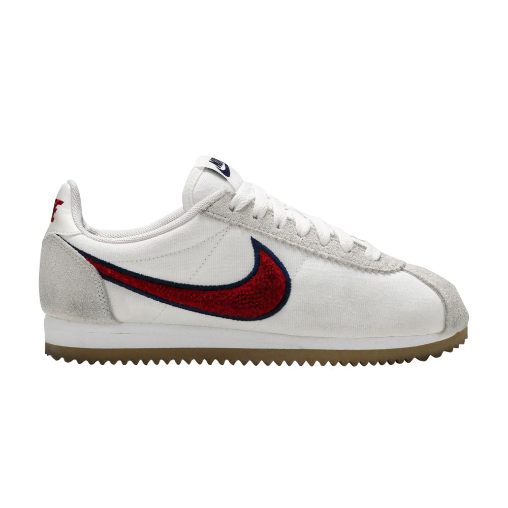 Nike Wmns Classic Cortez PRM 'White Red Crush' | Women's Size 7.5