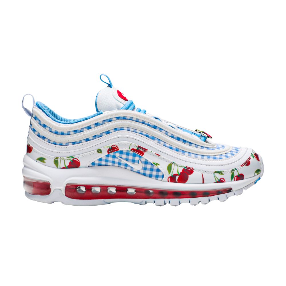 Nike Air Max 97 GS SE 'Cherry Picnic' | White | Kid's Size 7