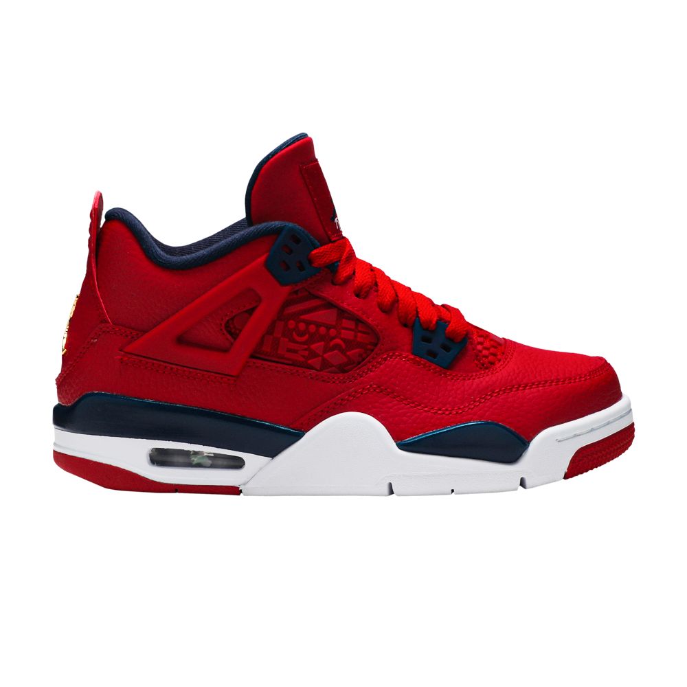 Air Jordan 4 Retro GS 'FIBA' | Red | Kid's Size 4