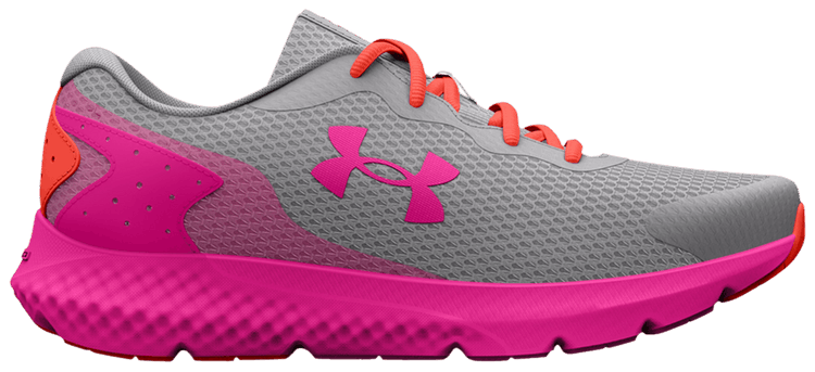 Under Armour Charged Rogue 3 GS Grey Pink After Burn