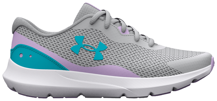 Under Armour Surge 3 GS Grey Blue Purple