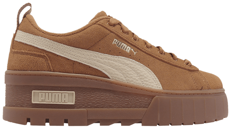 Puma Wmns Mayze Wedge Suede Desert Tan