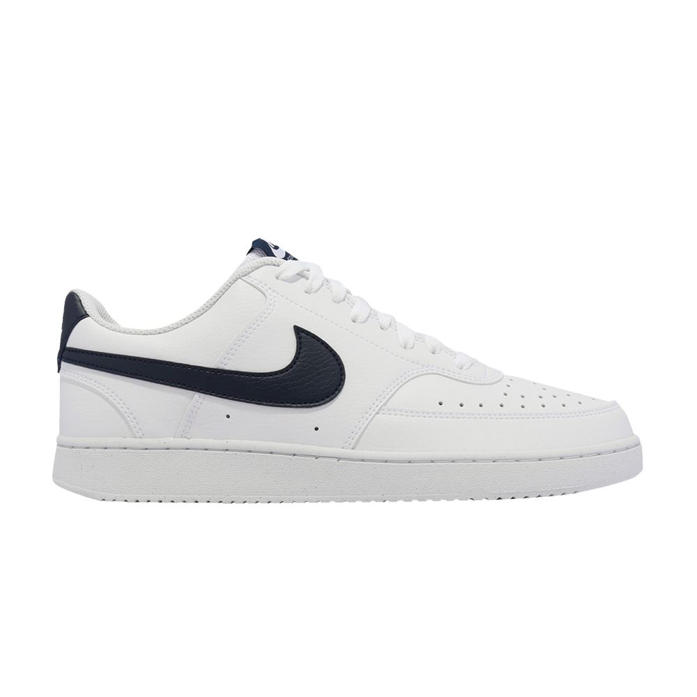 NIKE COURT VISION LOW NEXT NATURE 'WHITE MIDNIGHT NAVY'