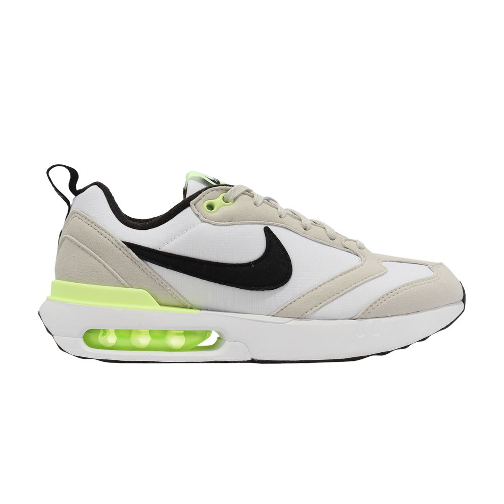 Pre-owned Nike Air Max Dawn Gs 'light Bone Barely Volt' | White | Kid's Size 3.5