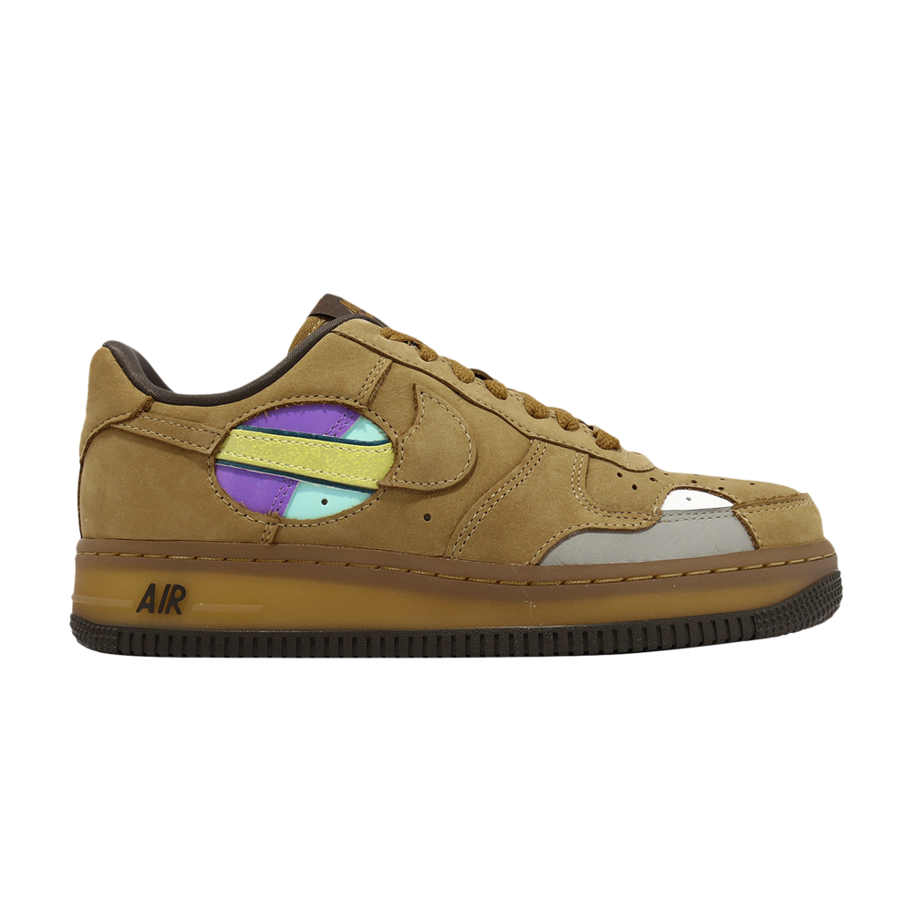 Pre-owned Nike Wmns Air Force 1 '07 Lx 'see Through - Wheat' In Brown