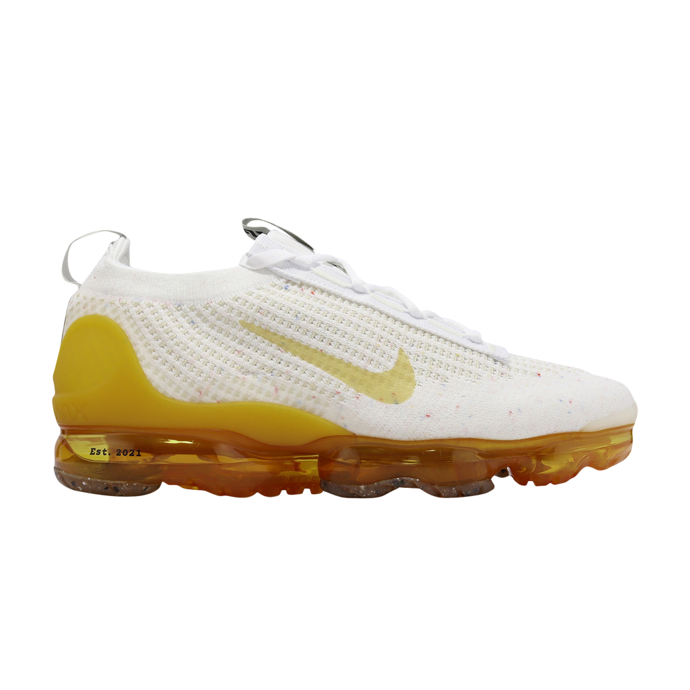 Pre-owned Nike Air Vapormax 2021 Flyknit Se 'frank Rudy' In White