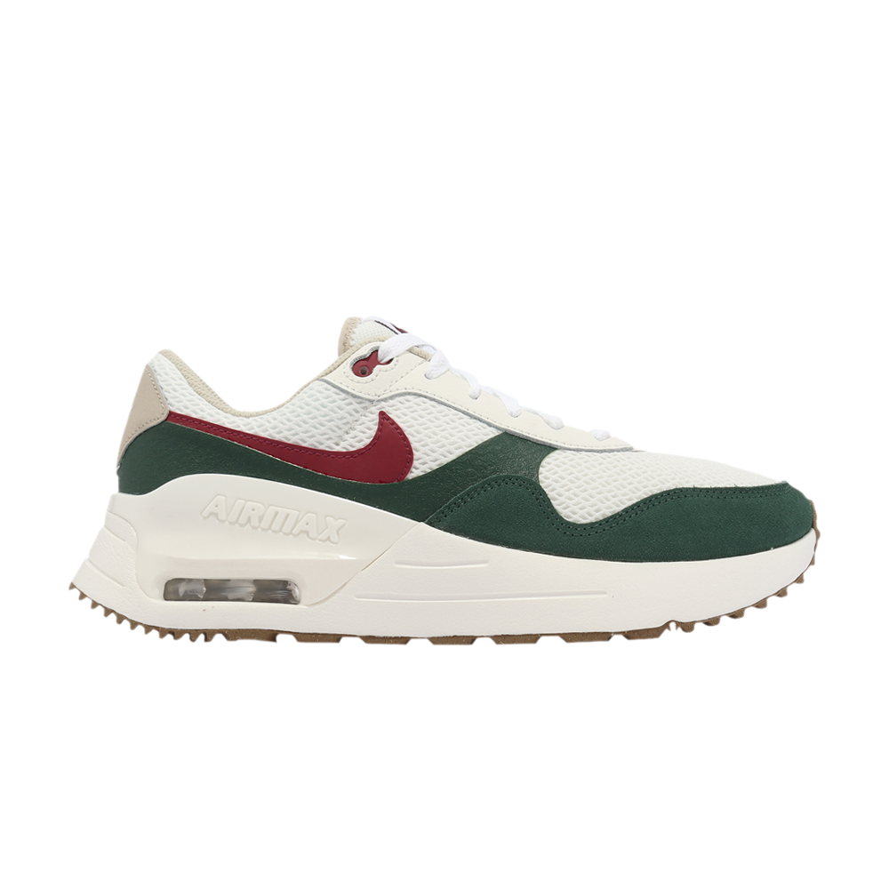 Pre-owned Nike Air Max Systm 'gorge Green Team Red' In White