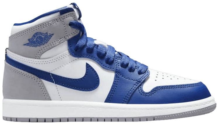 スニーカー jordan 1 retro high og (ps) true blue Buy Air Jordan 1 Retro High OG PS 'True Blue' - FD1412 410