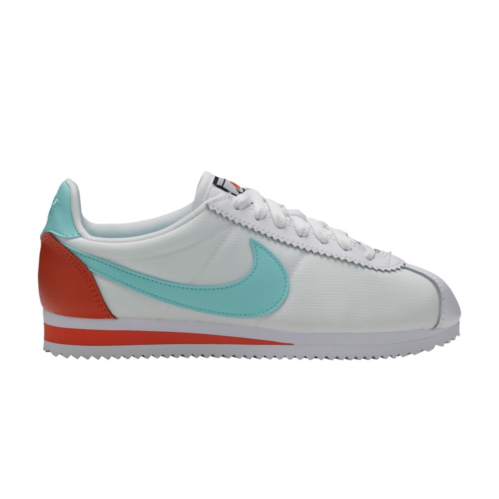 Nike Wmns Classic Cortez Premium 'Light Aqua' | White | Women's Size 8.5