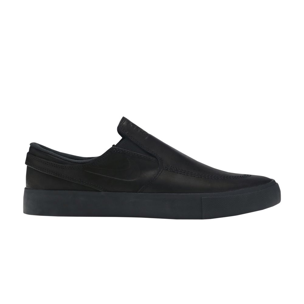 Nike Leo Baker x Stefan Janoski Slip 'Orange Label' | Black | Men's Size 4