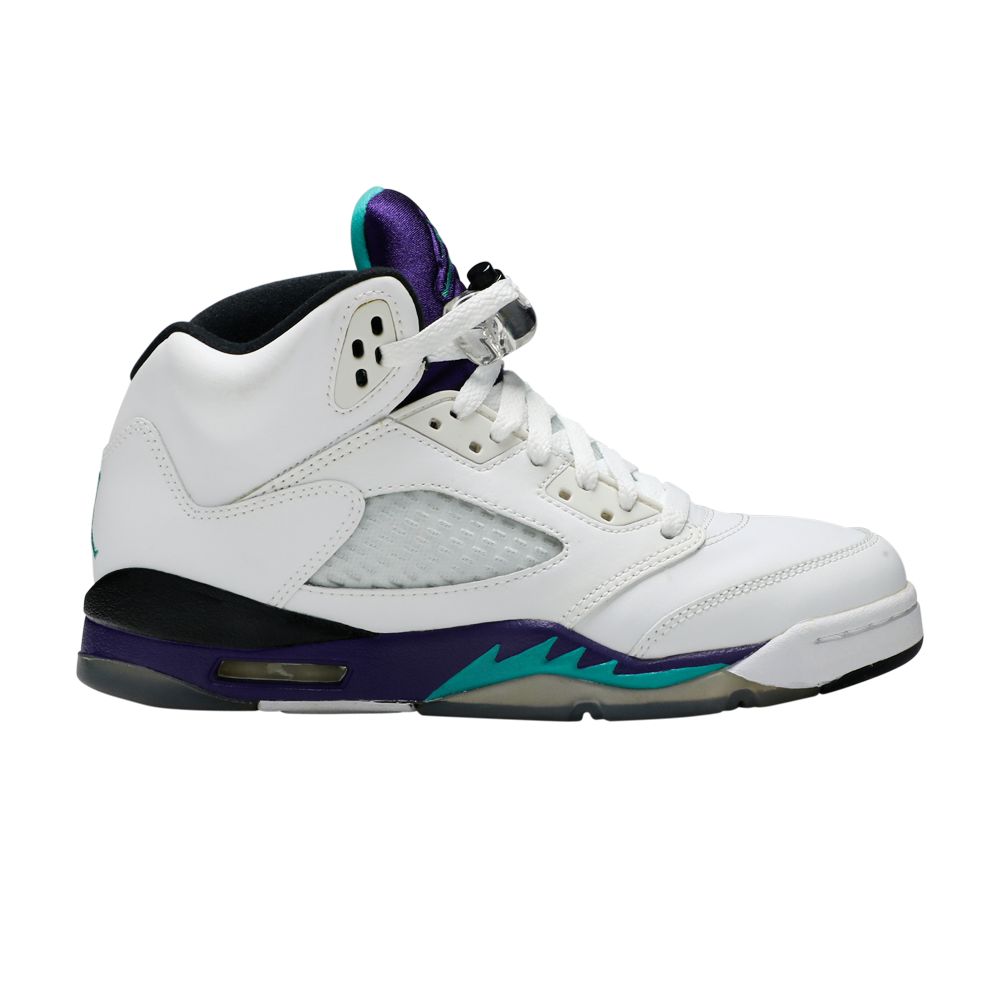 Air Jordan 5 Retro GS 'Grape' 2013 | White | Kid's Size 4