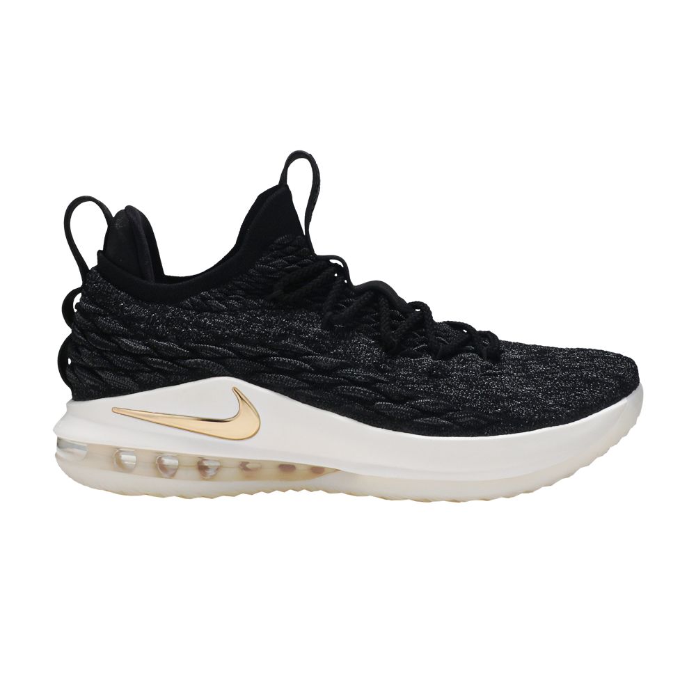 Nike LeBron 15 Low 'Metallic Gold' | Black | Men's Size 10