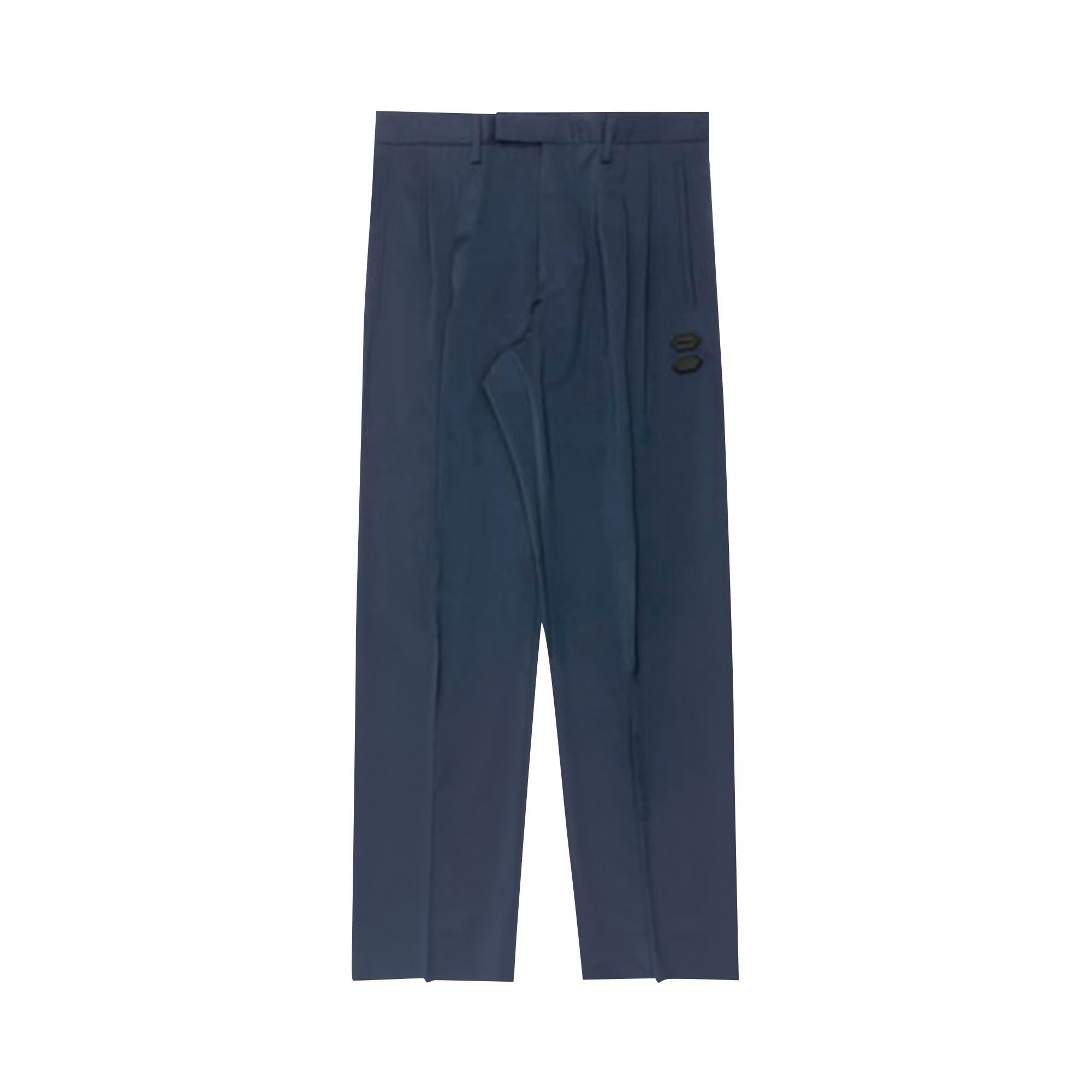Off-White Oversized Suit Trousers 'Blue' | Men's Size 46