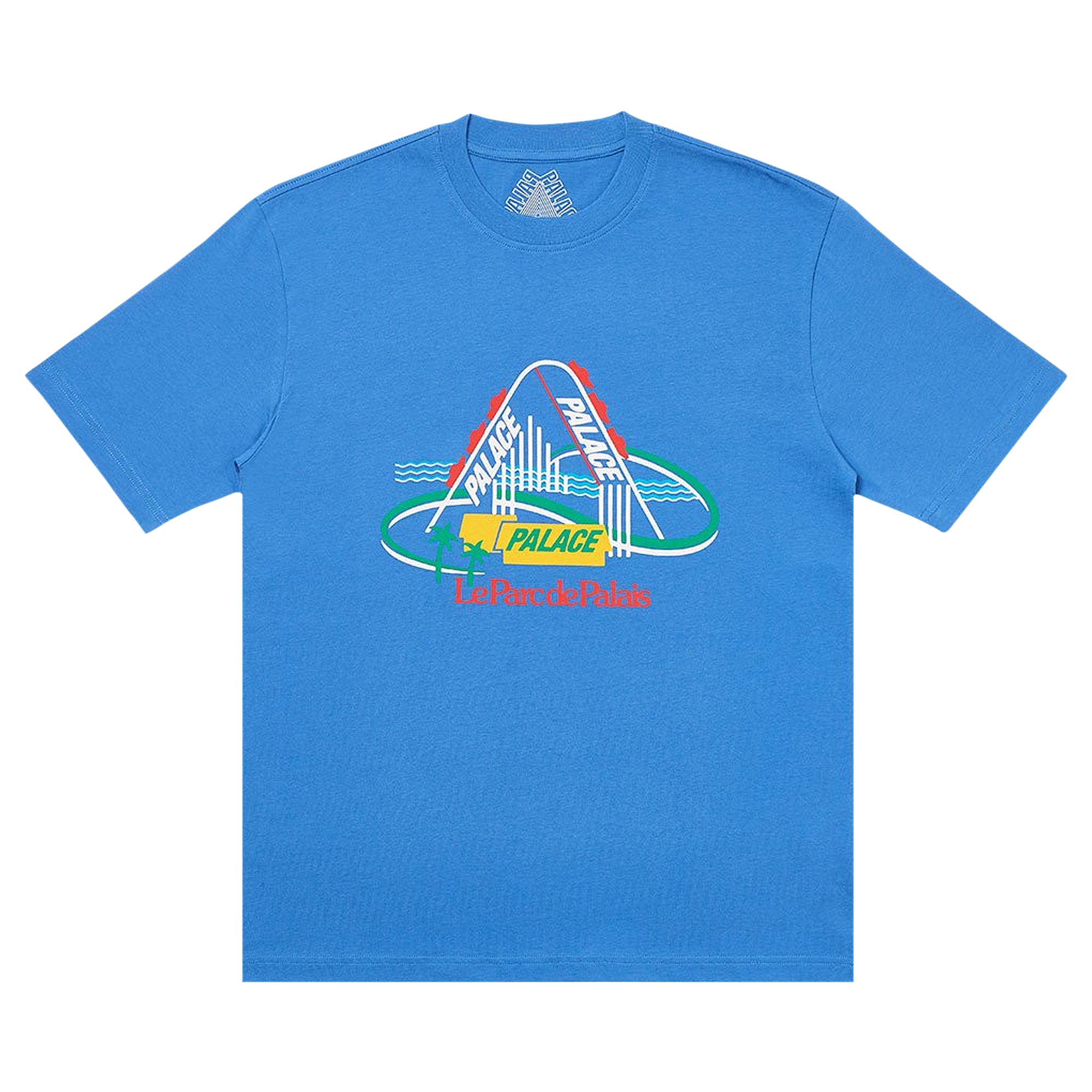 Pre-owned Palace French Ones T-shirt 'blue' | Men's Size L