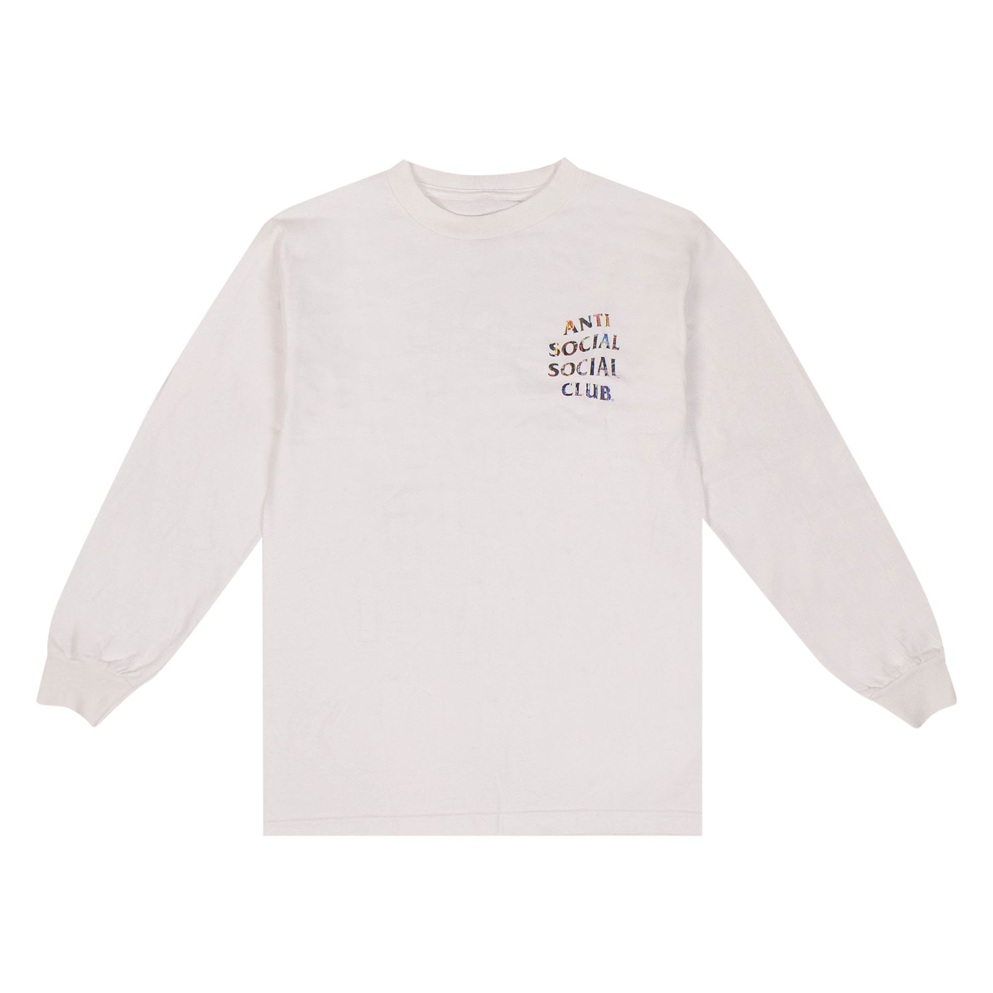 Anti Social Social Club Yakisoba Long-Sleeve Tee 'White' | Men's Size L
