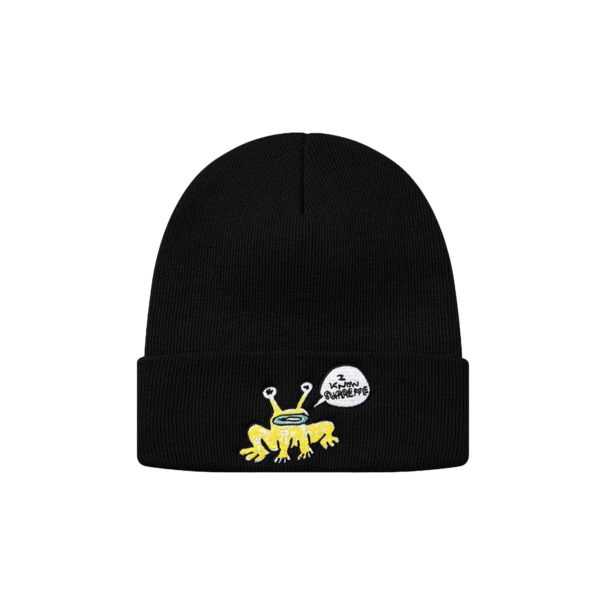 Supreme x Daniel Johnston Beanie 'Black' | Men's Size Onesize